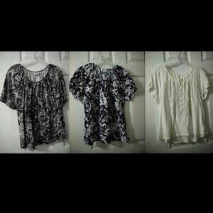 Three women's blouses